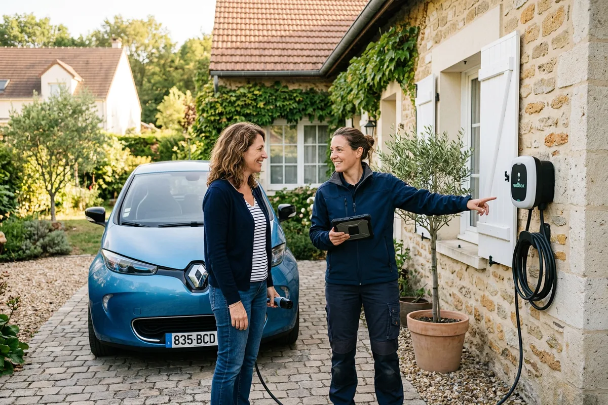 Conseil client pour le choix d'une wallbox à domicile à Lévignen Conseil client pour le choix d'une wallbox à domicile à Lévignen